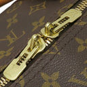 ルイヴィトン LOUIS VUITTON キーポル 55 M41424 モノグラム モノグラムキャンバス ボストンバッグ ゴールド金具 茶 鍵・パドロック・ポワニエ欠品 ※イニシャル入り