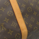 ルイヴィトン LOUIS VUITTON キーポル 55 M41424 モノグラム モノグラムキャンバス ボストンバッグ ゴールド金具 茶 鍵・パドロック・ポワニエ欠品 ※イニシャル入り