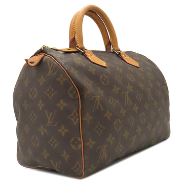 ルイヴィトン LOUIS VUITTON スピーディ 30 M41526 モノグラム モノグラムキャンバス ハンドバッグ ゴールド金具 茶 ミニボストン