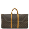 ルイヴィトン LOUIS VUITTON キーポル バンドリエール 55 M41414 モノグラム モノグラムキャンバス ボストンバッグ ゴールド金具 茶 旅行カバン