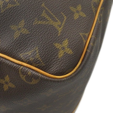 ルイヴィトン LOUIS VUITTON キーポル バンドリエール 55 M41414 モノグラム モノグラムキャンバス ボストンバッグ ゴールド金具 茶 旅行カバン