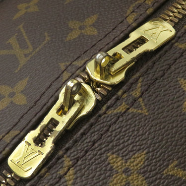 ルイヴィトン LOUIS VUITTON キーポル バンドリエール 55 M41414 モノグラム モノグラムキャンバス ボストンバッグ ゴールド金具 茶 旅行カバン