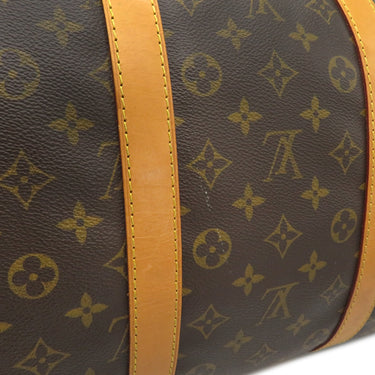 ルイヴィトン LOUIS VUITTON キーポル バンドリエール 55 M41414 モノグラム モノグラムキャンバス ボストンバッグ ゴールド金具 茶 旅行カバン