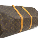 ルイヴィトン LOUIS VUITTON キーポル バンドリエール 55 M41414 モノグラム モノグラムキャンバス ボストンバッグ ゴールド金具 茶 旅行カバン