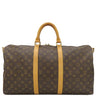 ルイヴィトン LOUIS VUITTON キーポル バンドリエール50 M41416 モノグラム モノグラムキャンバス ボストンバッグ ゴールド金具 茶 鍵・パドロック欠品