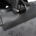 ルイヴィトン LOUIS VUITTON クリストファー MM M45419 モノグラムエクリプス モノグラムエクリプスキャンバス モノグラムエクリプスリバースキャンバス リュック・デイパック シルバー金具 黒 グレー