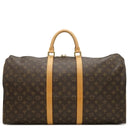 ルイヴィトン LOUIS VUITTON キーポル 55 M41424 モノグラム モノグラムキャンバス ボストンバッグ ゴールド金具 茶