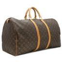 ルイヴィトン LOUIS VUITTON キーポル 55 M41424 モノグラム モノグラムキャンバス ボストンバッグ ゴールド金具 茶