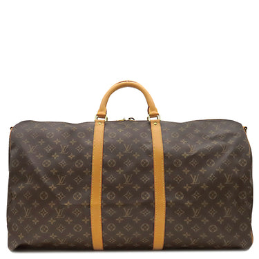 ルイヴィトン LOUIS VUITTON キーポル 60 M41422 モノグラム モノグラムキャンバス ボストンバッグ ゴールド金具 茶