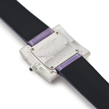 腕時計 オーデマピゲ AUDEMARS PIGUET Myriade 67455BC.ZU.A068MR.01 クオーツ レディース K18WG無垢 純正ダイヤ&ルビー シェル モーブ