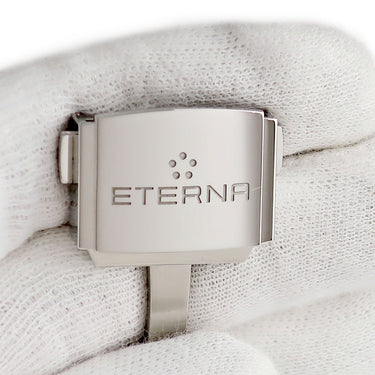 腕時計 エテルナ Eterna コンチキ ヘリテージ クロノグラフ 1938.41.45.1250 自動巻き メンズ ブラック 黒 スクエア デイト 限定