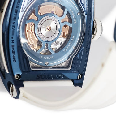 腕時計 クストス CVSTOS チャレンジ シーライナー GMT ポルトフィーノ CVT-SEA-GMT-PORTO BLST 自動巻き メンズ ブルーPVD 限定25本