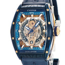 腕時計 クストス CVSTOS チャレンジ シーライナー CVT-SEA-CP5N BLST 自動巻き メンズ K18RG×SS コンビ ブルーPVD スケルトン