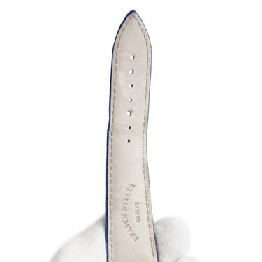 腕時計 フランクミュラー FRANCK MULLER トノウカーベックス クロノグラフ ビッグデイト 8083CCGDFO AC 自動巻き メンズ ギョウシェ ブルー