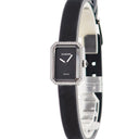 腕時計 シャネル CHANEL プルミエール リボン H7942 クオーツ レディース 純正ダイヤ ブラック 黒