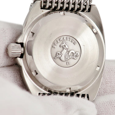 腕時計 オメガ OMEGA シーマスター 120 ベビープロプロフ 166.0250 自動巻き メンズ OH済 ヴィンテージ ブラック 回転ベゼル デイト