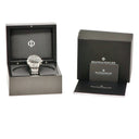 腕時計 ボーム&メルシエ BAUME&MERCIER クリフトン クロノグラフ M0A10212 自動巻き メンズ デイデイト アラビア ブラック 黒 スモセコ