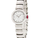 腕時計 ブルガリ BVLGARI ピッコラ ルチェア LUVCHEA 102901 LU23S クオーツ レディース 純正ダイヤ シェル