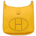 エルメス HERMES エヴリン1 GM イエロー クシュベル ショルダーバッグ ゴールド金具 黄色