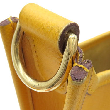 エルメス HERMES エヴリン1 GM イエロー クシュベル ショルダーバッグ ゴールド金具 黄色