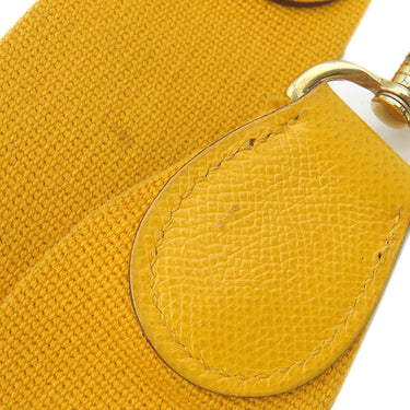 エルメス HERMES エヴリン1 GM イエロー クシュベル ショルダーバッグ ゴールド金具 黄色
