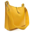 エルメス HERMES エヴリン1 GM イエロー クシュベル ショルダーバッグ ゴールド金具 黄色