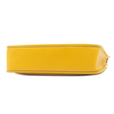 エルメス HERMES エヴリン1 GM イエロー クシュベル ショルダーバッグ ゴールド金具 黄色
