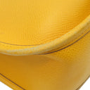 エルメス HERMES エヴリン1 GM イエロー クシュベル ショルダーバッグ ゴールド金具 黄色