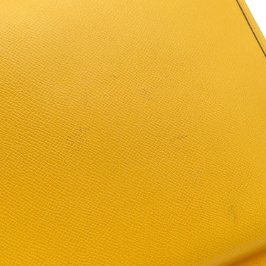 エルメス HERMES エヴリン1 GM イエロー クシュベル ショルダーバッグ ゴールド金具 黄色