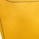 エルメス HERMES エヴリン1 GM イエロー クシュベル ショルダーバッグ ゴールド金具 黄色