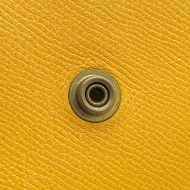 エルメス HERMES エヴリン1 GM イエロー クシュベル ショルダーバッグ ゴールド金具 黄色