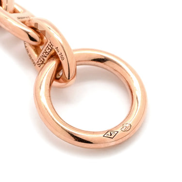 エルメス HERMES シェーヌダンクル TPM ピンクゴールド K18PG ブレスレット 24コマ