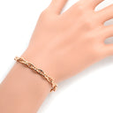 エルメス HERMES シェーヌダンクル TPM ピンクゴールド K18PG ブレスレット 24コマ