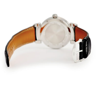 腕時計 IWC IWC ダ ヴィンチ オートマティック 40 IW356601 自動巻き メンズ デイト アラビア アプライド シルバー