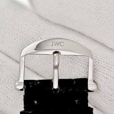 腕時計 IWC IWC ダ ヴィンチ オートマティック 40 IW356601 自動巻き メンズ デイト アラビア アプライド シルバー