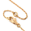 ヴァンクリーフアーペル Van Cleef & Arpels スウィート アルハンブラ ペンダント VCARN59M00 赤Xローズゴールド K18RG カーネリアン ネックレス 赤 Au750 18K