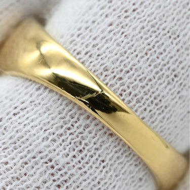 ゲインズボロウ GAINSBOROUGH レッド×イエローゴールド K18YG ルビー ダイヤモンド リング 指輪 赤 ゲインズボロー Au750 18K 18金 ルビー ダイヤ ストライプ 12号