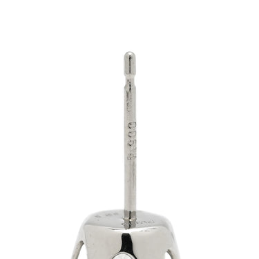 ノンブランド NON BRAND ダイヤピアス プラチナシルバー Pt900 ダイヤモンド ピアス 1P 1粒