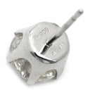 ノンブランド NON BRAND プラチナシルバー Pt900 ダイヤモンド ピアス 1P 1石 1粒 ダイヤ プラチナ900