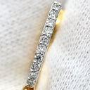 ノンブランド NON BRAND ルビー ダイヤ ピアス イエローゴールド×レッド K18YG ルビー ダイヤモンド ピアス 赤 レッド ダイヤモンド 18K Au750 18金 しずく ドロップ型