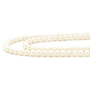 ノンブランド NON BRAND パール2連ネックレス パールホワイト×ホワイトゴールド K14WG パール ネックレス アコヤパール ホワイト 真珠