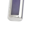 ノンブランド NON BRAND ラベンダーヒスイ ダイヤ ホワイトゴールド K18WG ラベンダー翡翠 ダイヤモンド ペンダントトップ 翡翠 紫 ジェダイト ミックスカボションカット 四角 ネックレストップ 18K 18金