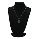 ノンブランド NON BRAND ラベンダーヒスイ ダイヤ ホワイトゴールド K18WG ラベンダー翡翠 ダイヤモンド ペンダントトップ 翡翠 紫 ジェダイト ミックスカボションカット 四角 ネックレストップ 18K 18金