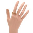 ノンブランド NON BRAND マルチカラーサファイア リング イエローゴールド K18YG サファイア リング 指輪 Au750 18K 18金 11.5号