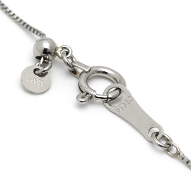 ノンブランド NON BRAND ルビー ダイヤペンダント プラチナシルバー Pt900 ルビー ダイヤモンド ピンクサファイア Pt850(チェーン) ネックレス 赤