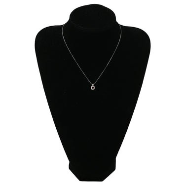 ノンブランド NON BRAND ルビー ダイヤペンダント プラチナシルバー Pt900 ルビー ダイヤモンド ピンクサファイア Pt850(チェーン) ネックレス 赤