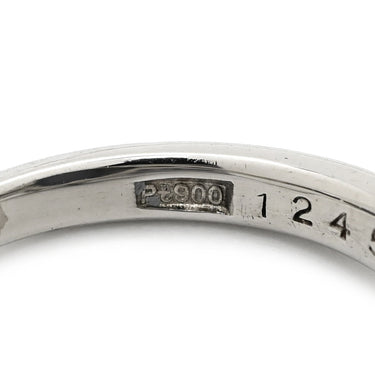 ノンブランド NON BRAND スターサファイア ダイヤリング プラチナシルバー Pt900 サファイア ダイヤモンド リング 指輪 青 11.5号