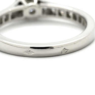 カルティエ Cartier ソリテール 1895 ハーフエタニティ プラチナシルバー Pt950 ダイヤモンド #47(JP7) リング 指輪 パヴェダイヤ 6.5号