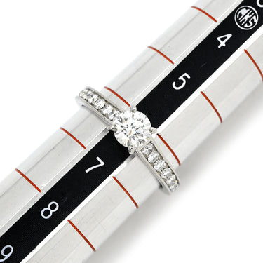 カルティエ Cartier ソリテール 1895 ハーフエタニティ プラチナシルバー Pt950 ダイヤモンド #47(JP7) リング 指輪 パヴェダイヤ 6.5号