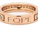 フォッペ FOPE ダイヤリング ローズゴールド K18PG ダイヤモンド リング 指輪 ピンクゴールド 14号
